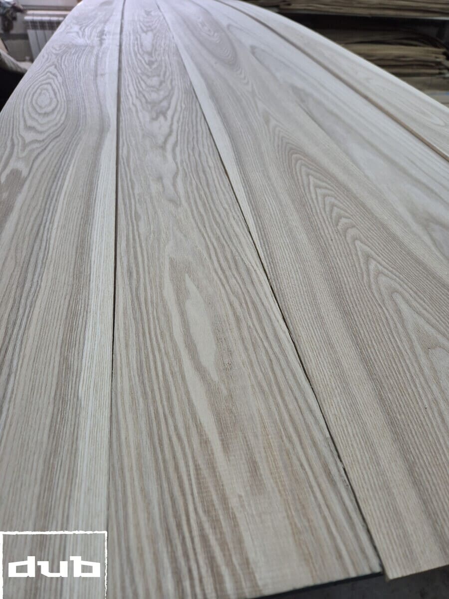 Ламель калиброванная из ясеня 0 сорт 1500-3000х80х6мм